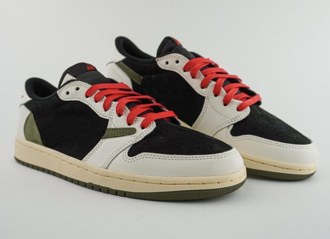 

Authentic Travis Scotts Shoes 1 Low OG WMNS Olive Black Phantom Reverse Mocha 1 High OG Fragment Men Women Cactus Jack Sports Sneakers With Original box Size US7-13, 16