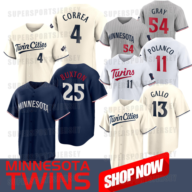 

2023 MN Minnesota 25 Byron Buxton Twins Jerseys 4 CARLOS CORREA Max Kepler Jorge Polanco Gary Sanchez Gio Urshela Sonny Gray Joey Gallo Men Women YOUTH Vazquez, Mens felx base