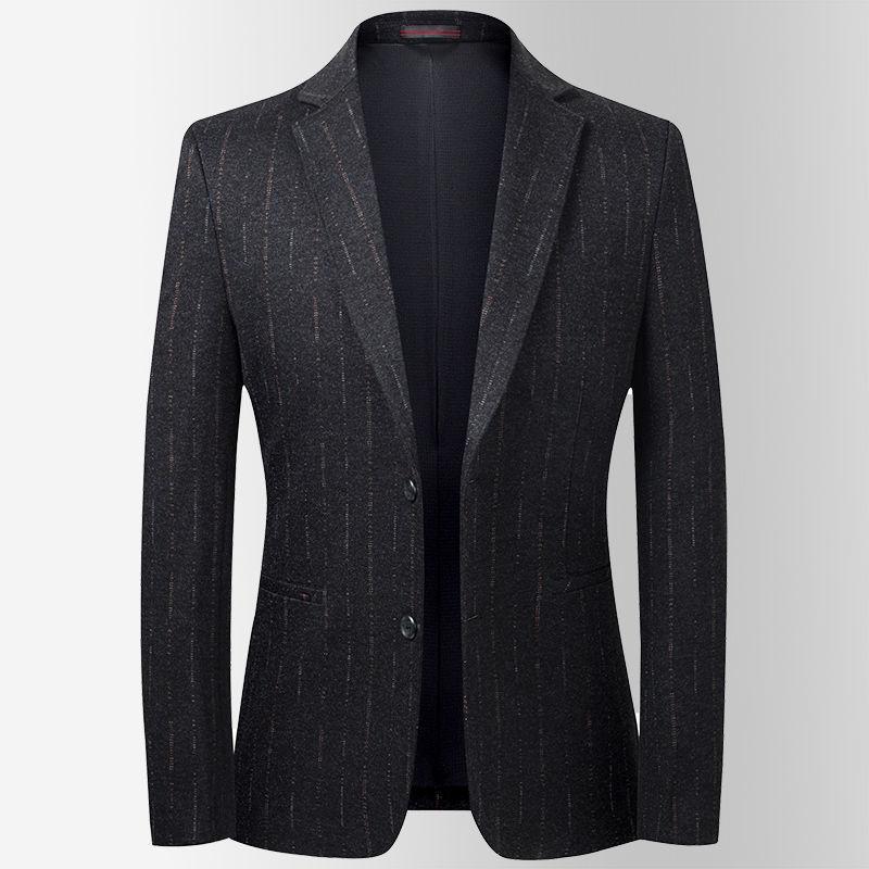 

Men's Suits & Blazers Men 2023 Autumn Winter Long Sleeve Suit Jackets Male Plus Size Casual Coats Solid Formal Business Outwear O543, Gray