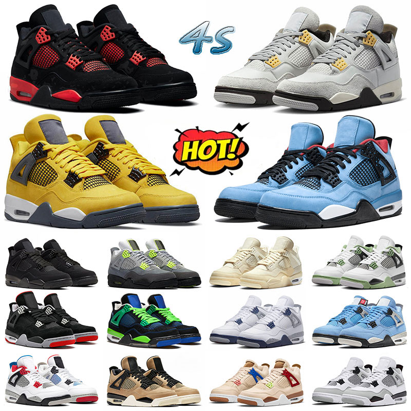 

Seafoam Jumpman 4s Basketball Shoes Photon Dust 4 University Blue Sail Bred Infrared Violet Ore mens Doernbecher Military Black cat men women sneakers EUR36-47, 36-47 craft