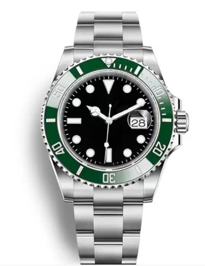 

News upgraded version men watch automatic submarine series rotatable ceramic lettering bezel glowing in to dark dial stainless steel bracelet fashion men's watches