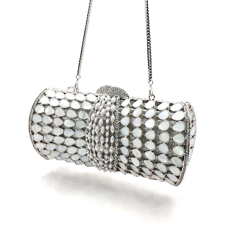 

Evening Bags Nigeria Traditional Bridal Wedding Party Purses Elegant Women Clutches Classical Hollow Out Crystal BagEvening, Send pictures