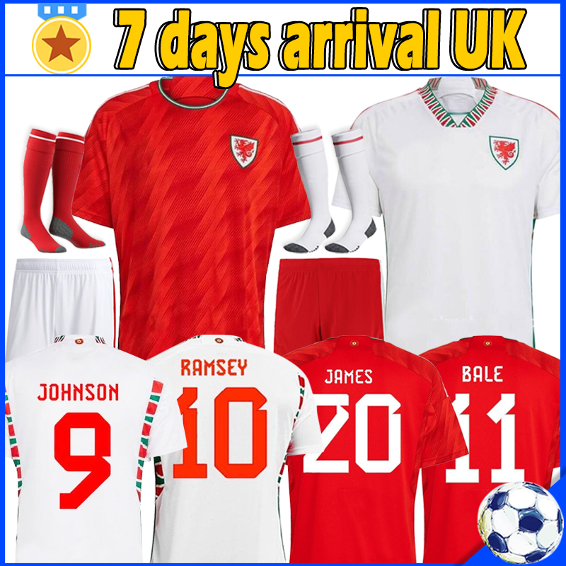 

XXXL 4XL 2022 wales National Team soccer jerseys Cymru BALE JAMES ALLEN WILSON VOKES RAMSEY Ampadu jersey 22 23 Men kids kits maillot de football shirts Camisetas top, Weiershi 22-23 world home patch