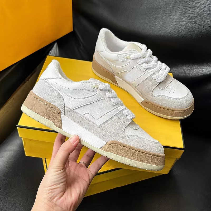 

Brand casual shoes leather women's 2022 new color-blocking board versatile couple sports shoes elevated letter, Black