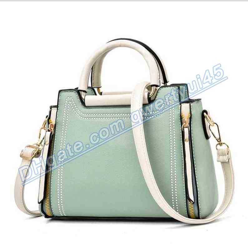

qwertyui45 Clutch Bags new leather handbags fashion color matching handbag large capacity shoulder bag fashion one shoulder diagonal small square bag 020223H, Photo color