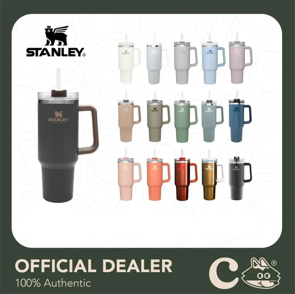 

40oz Mug Tumbler With Handle Insulated Tumblers Lids Straw Stainless Steel Coffee Termos Cup with Logo Wholesale DD