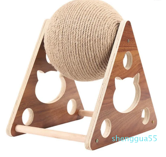 

Cat Toys Scratchertoy Grinding Claw Sisal Scratchorb Pet Supplies Kitten Climbing Rack Stand