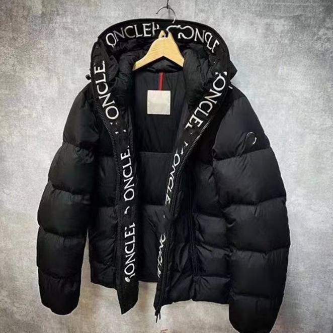 Designer Montcla Mens Women&#039;s Down Parkas hooded Down Jackets Luxury Embroidered armband Womens Winter Outerwear Coats Hat with letters prin-image-837580848