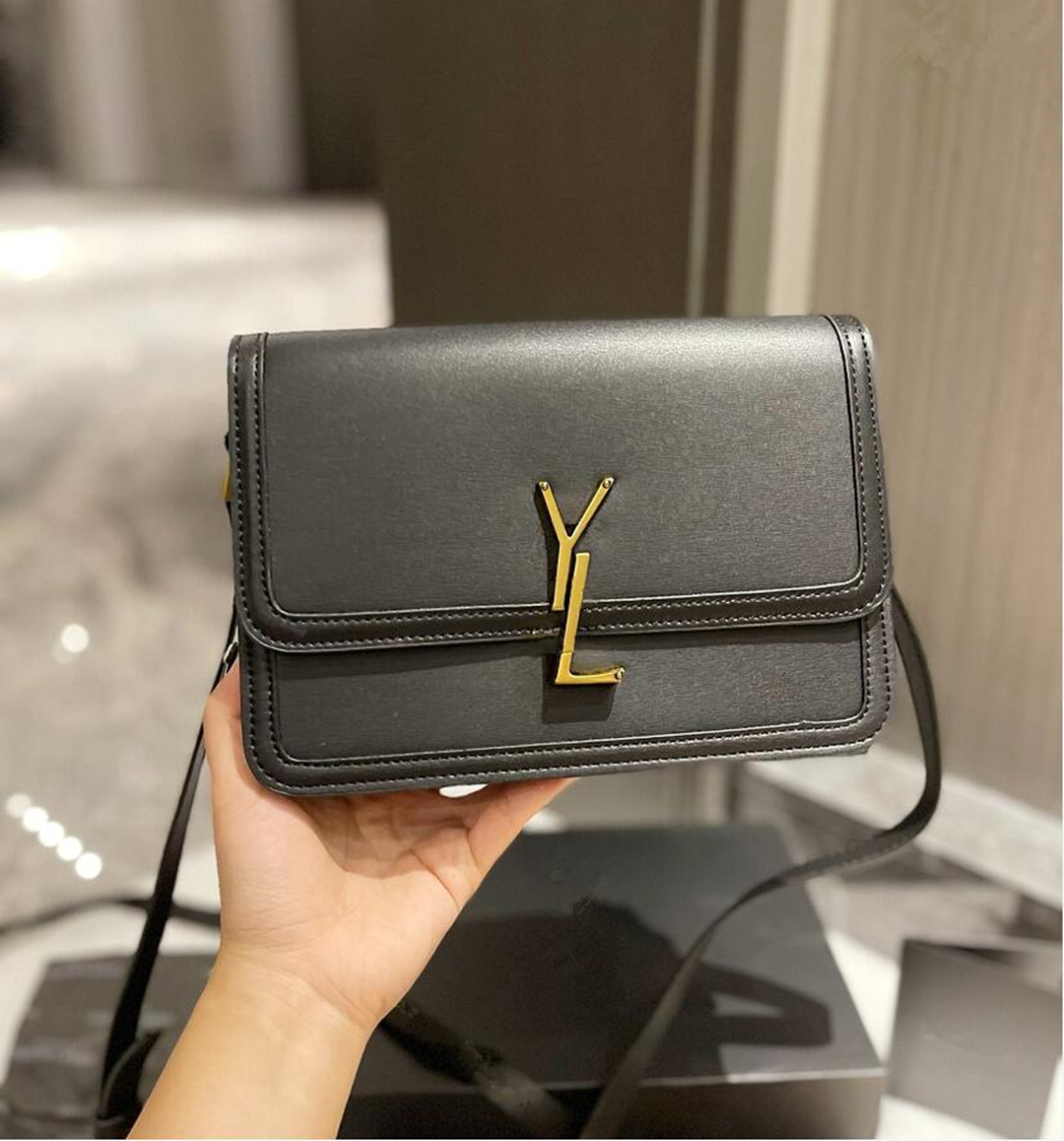 

Designer Handbag Shoulder Chain Bag Clutch Flap Totes Bags Women Luxury Handbags, Black