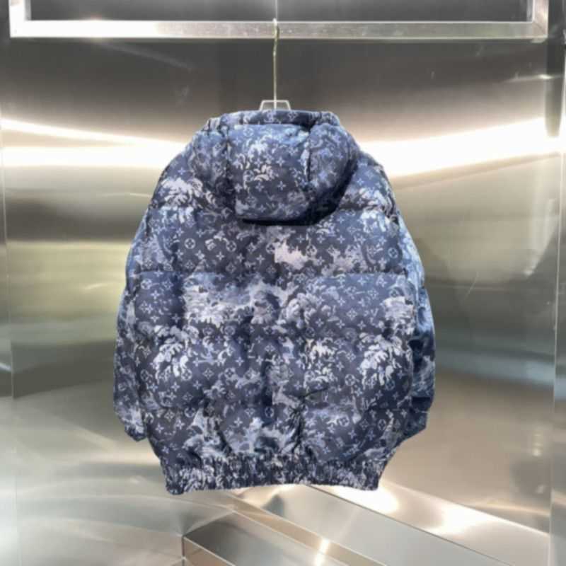 

2023Designer mens monclair down jacket Double zipper Luxurys France men s downs coat fashion brand outerwear size S M L XL XXL, Blue