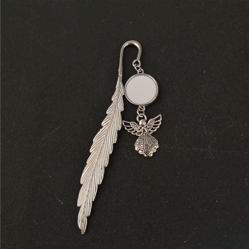 

sublimation blank feather Book marks heat transfer printing material