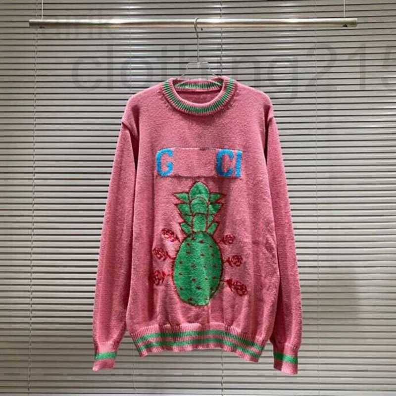 

Sweatshirts Designer 2022 New Jacquard Letter Knitted Sweater Autumn Winter Acquard Knitting Machine E Custom Jnlarged Detail Crew Neck Cotton /3XL/4XL