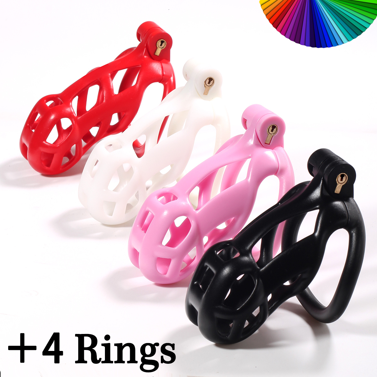 

Cockrings Curved Male Cobra Chastity Device Kit Sex Toys For Men Cock Cage Penis Ring Plastic holy trainer BDSM Adult Games Sex Shop 230202