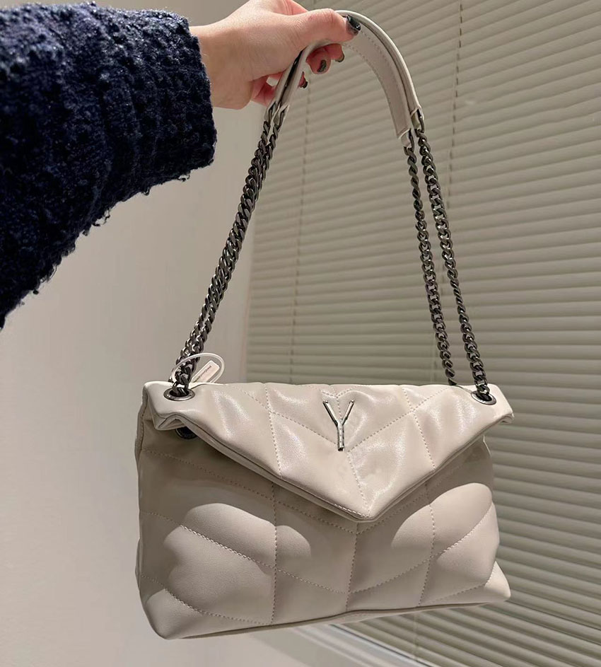

7A Classic Bags Flap Chain Shoulder Bag Luxury Designers Lady LOULOU Women handbag Clutch Evening Shopping Purse