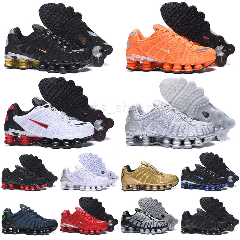 Sho TL R4 Running Shoes for men women Triple Black White Metallic Pure Platinum Dark Blue Volt Skepta Grey Blue mens trainers sports sneakers outdor