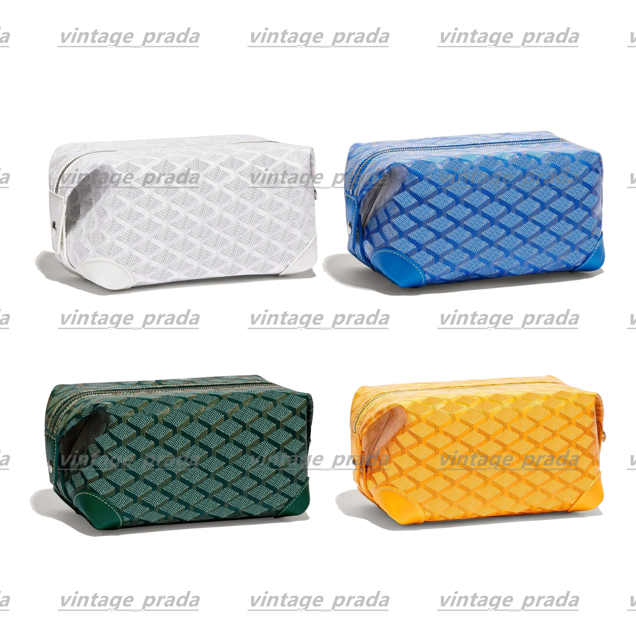 

The New Goya Toiletry 25 makeup Bags Womens Mens Luxury Designer Wallets make up fashion CrossBody zipper handbag Genuine leather travel Shoulder cosmetic Bags