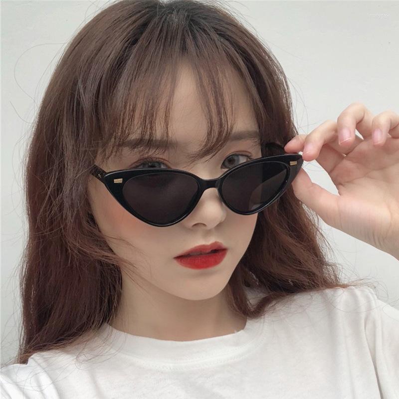

Sunglasses Vintage Cateye Women Sexy Retro Small Cat Eye Sun Glasses Brand Designer Colorful Eyewear For Female