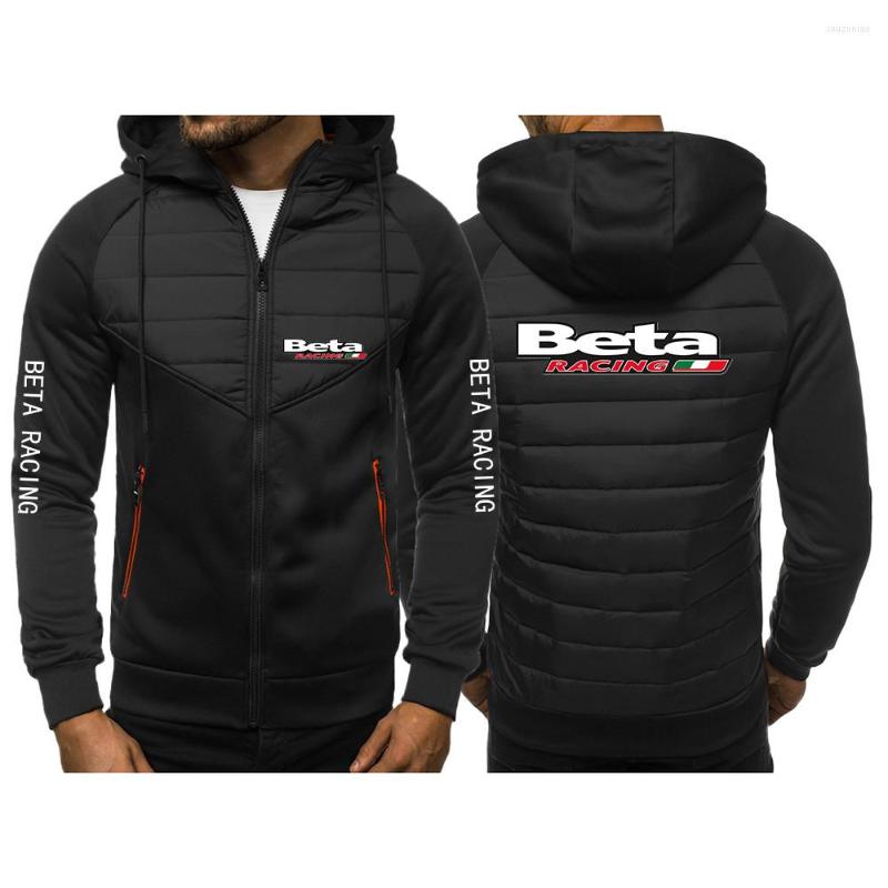 

Men' Hoodies 2023 Men' Beta Racing Motocross Motorcycle Printing Splicing Tracksuit Zipper Jackets Slim Fit Wild Leisure Coat