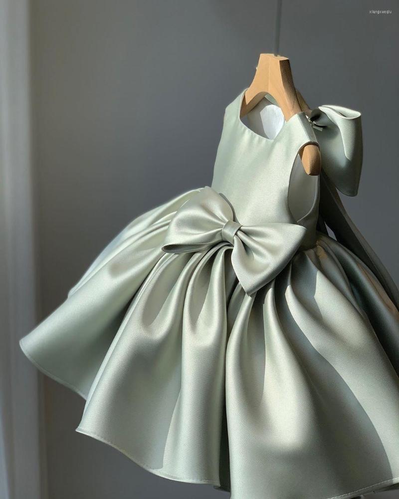 

Girl Dresses Spring Summer Baby Girls Birthday Dress 1-7Y Born Baptism Pink Clothes Toddler Kid Elegant Christening Party Tutu Gown, As picture 1