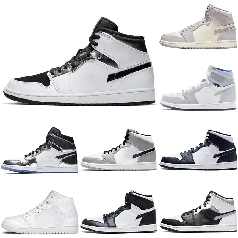 

With box Jumpman 1 4s basketball shoes Denim Starfish 1s Lost And Found Midnight Navy 4 Military Sail White Black Cat Dark Mocha Red Thunder trainers sneakers 36-45 297, 31