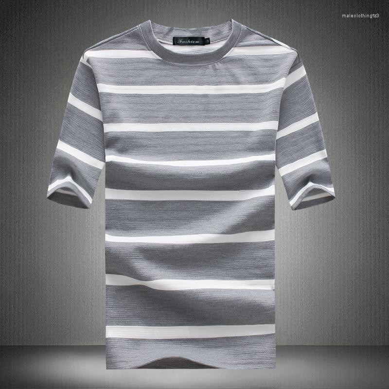 

Men's T Shirts 2023 Shirt Men O-neck Casual Line Design Summer Fashion Tshirts Loose Cool For Male T-shirt -5XL Drop, Black