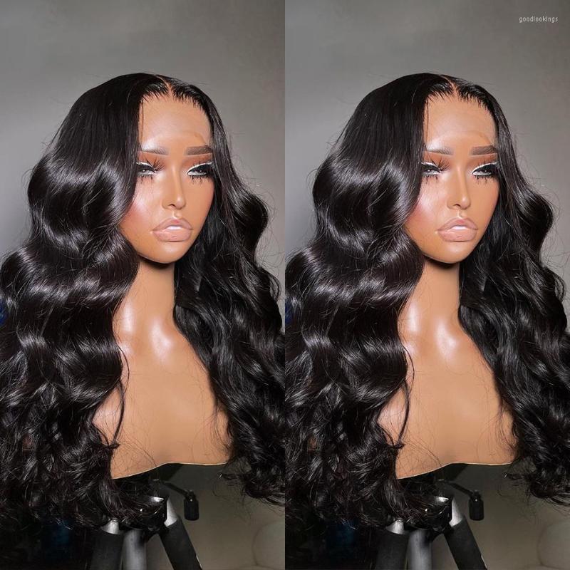 

Luvin 13x4 13x6 Body Wave Transparent Lace Front Wig For Women Human Hair 5x5 Brazilian Water Closure Wigs, 4x4 lace wig