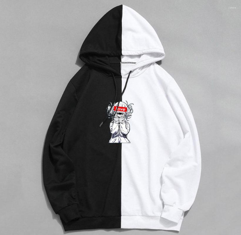 

Men' Hoodies Senpai Print Men/Women Hip Hop Hooded Sweatshirt Casual Streetwear Size -XXL, Picture color