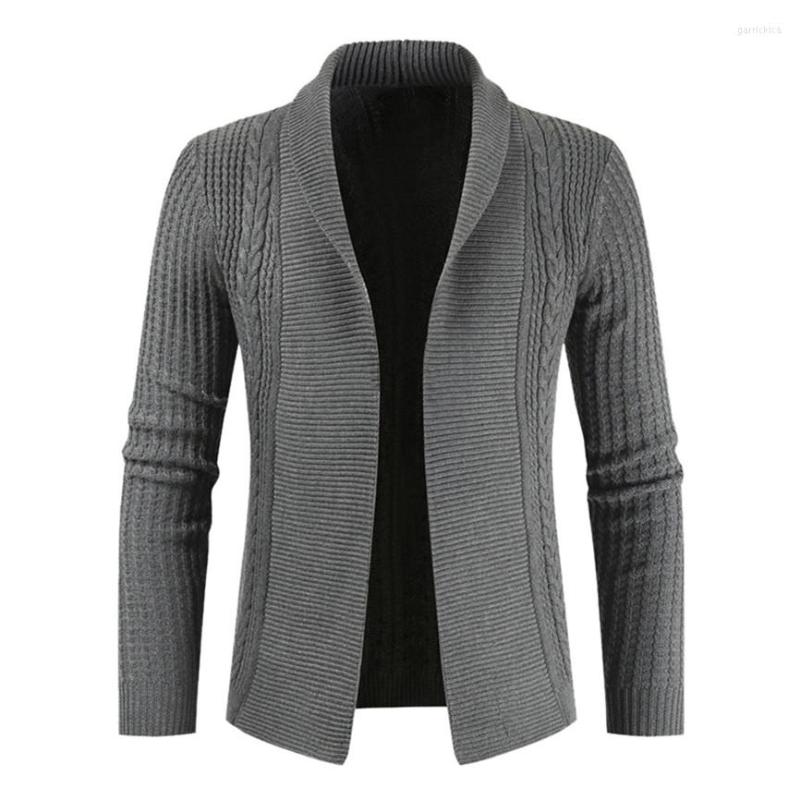 

Men's Sweaters Warm Cardigan Autumn Winter Casual Pure Color Sweater For Mens Turtleneck Long Sleeve Slim Fit Jumpers Knitted 2023 Cinza, Navy