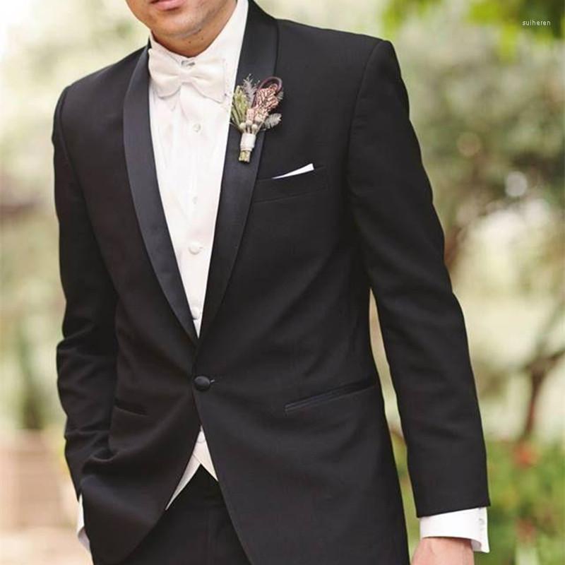 

Men's Suits Costume Homme Mariage 2023 Groom Wedding Suit Men One Button Shawl Lapel Grooms Tuxedos Black Mens Jacket Pants, Beige