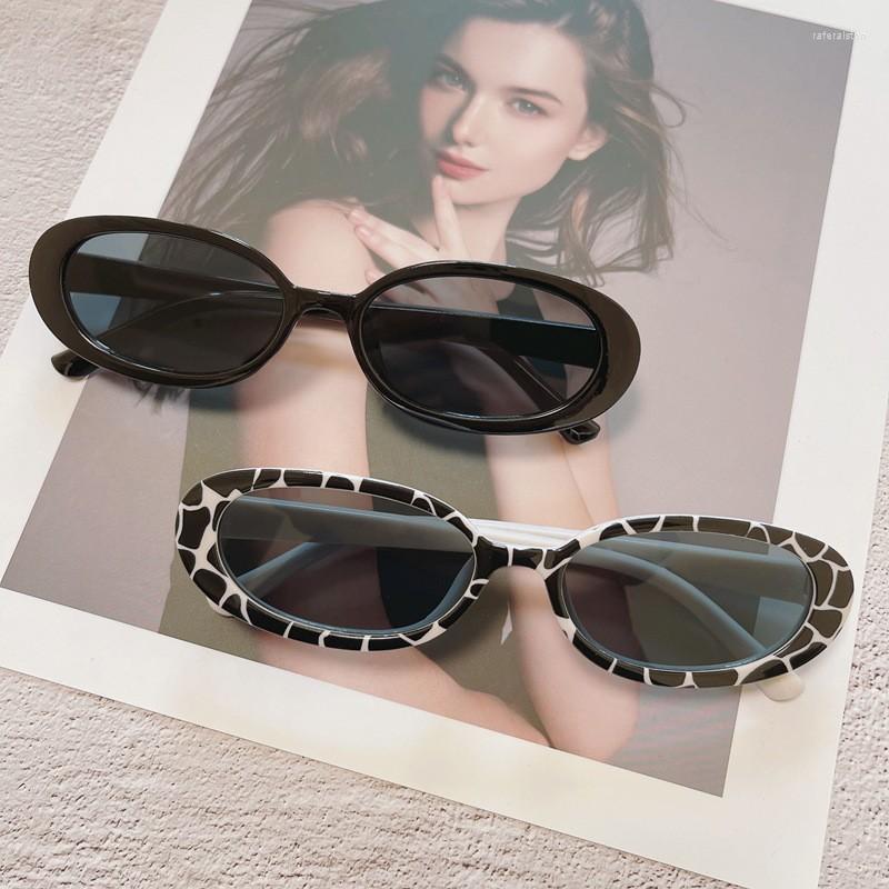 

Sunglasses Small Frame Fashion Personality European And American Trend Glasses Tide Anti-UV Thin