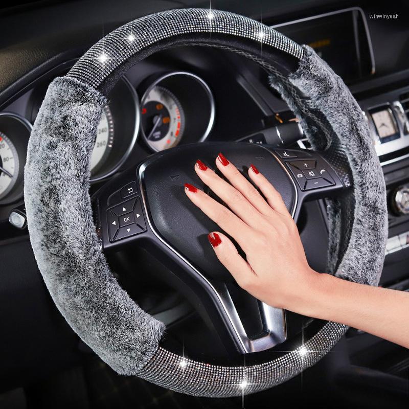 

Steering Wheel Covers Cover Car Interior Decoration Accessories