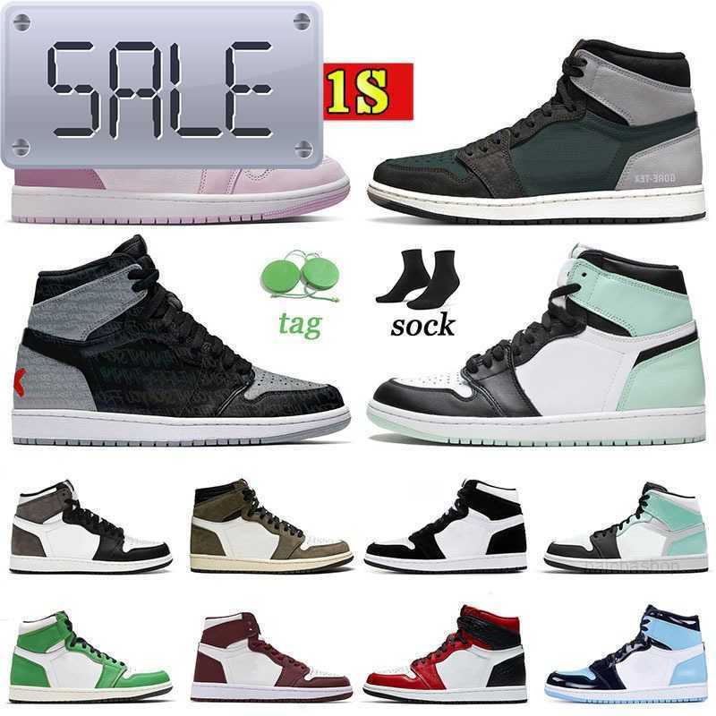 

Shoes Jumpman 1 1s Rebellionaire High OG NRG Igloo Particle Grey Element Light Bone Designer Sneaker jord LSFG LSFG, Z11 36-46 royal toe