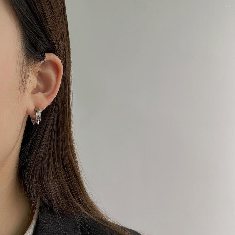 

Backs Earrings INS Style Stud Men's And Women's European American Dark Street Simple Hong Kong Personality Fashion