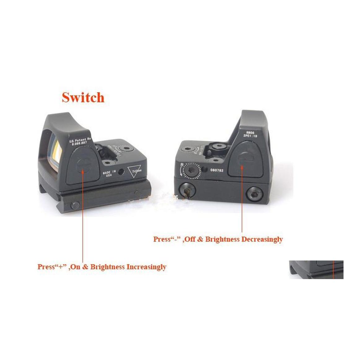 

Hunting Scopes Trij Rmr Red Dot Sigh Style Sight With Switch For Drop Delivery Sports Outdoors Dhani