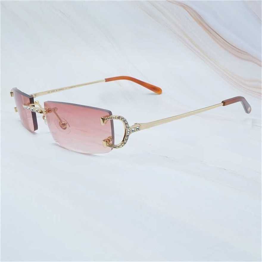 

32% OFF 2023 Rhinestones Carter Women Man Luxury Sunglass Wire Iced Out Cool Fashion Designer Rapper Shades Eyewear