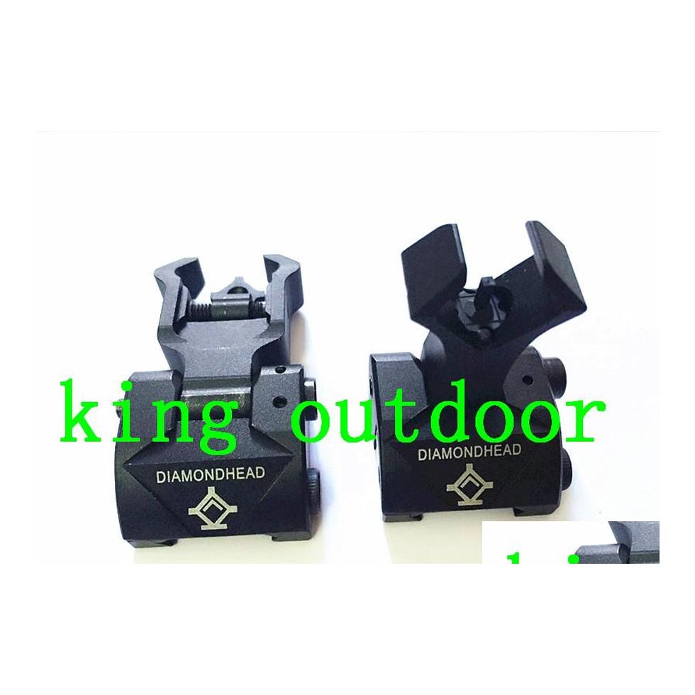 

Scope Mounts Accessories Diamondhead Diamond Iron Sight Up Rear Front Folding Sights For Dropin Floating Handguards Picatinny Rail Dhvyw