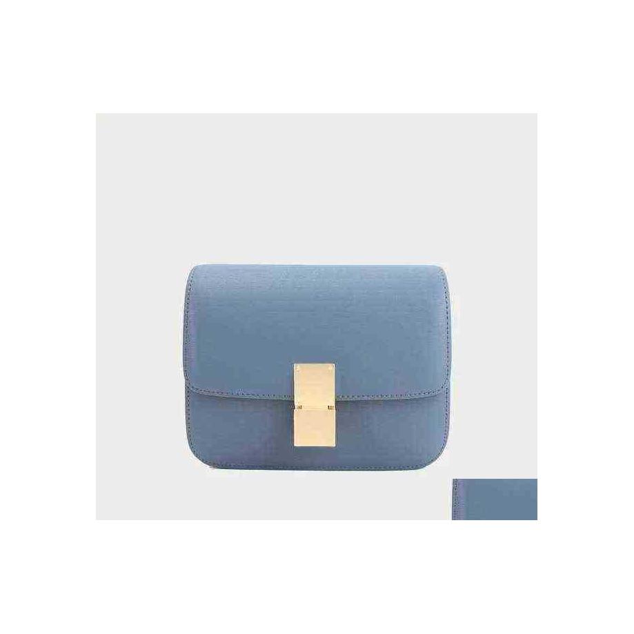 

Totes Bag Tote Clutch Summer Designer Women Fashion Embossed Leather Flap Box Ladies Classic Cross Body Shoder 1124 Drop Delivery Ba Dhyzk, Milk tea