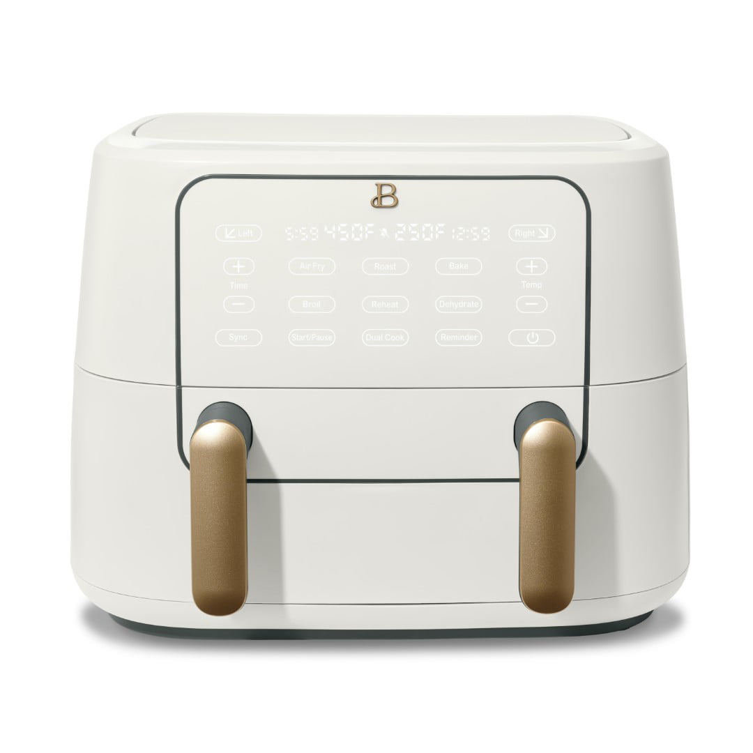 

Beautiful 9QT TriZone Air Fryer White Icing by Drew Barrymore