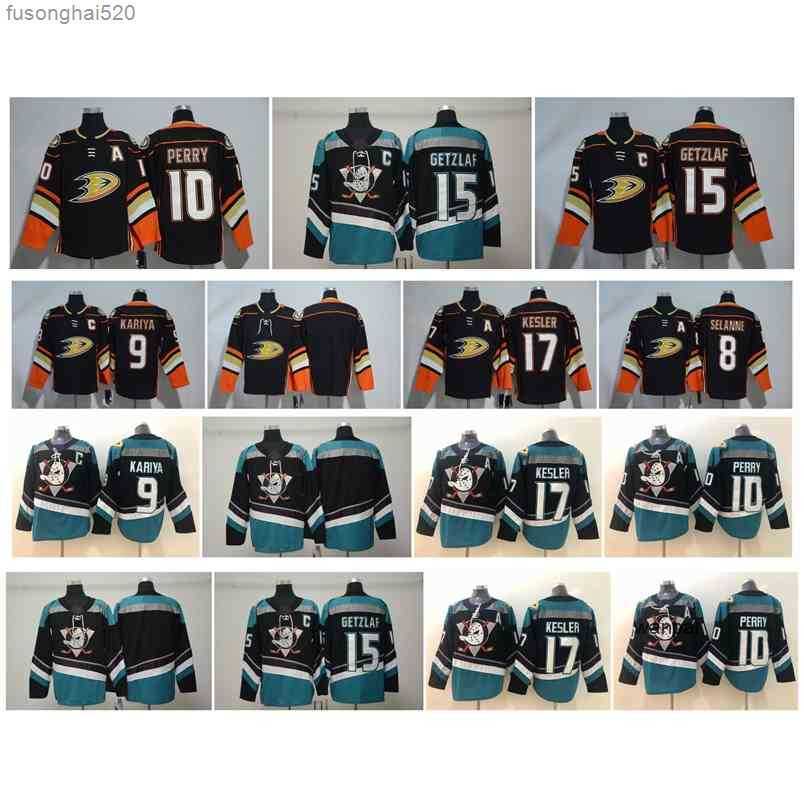 

2023 95 Anaheim Ducks Jersey 15 Ryan Getzlaf 8 Teemu Selanne 9 Paul Kariya 10 Corey Perry 17 Ryan Kesler Blank Green Black Hockey Jerseys, As pic