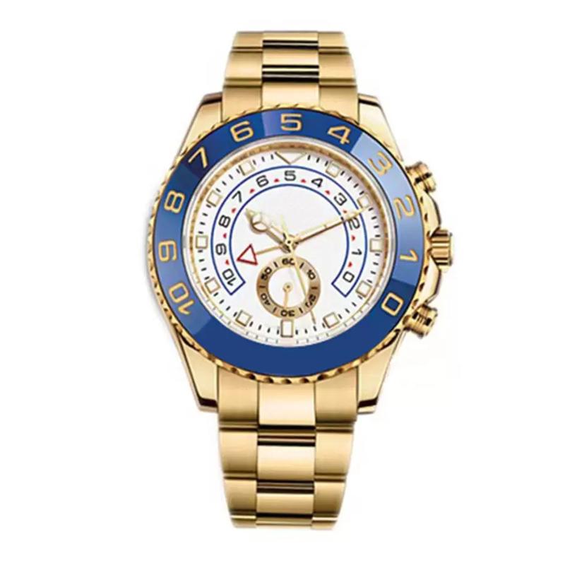 

Mens Watch Top Quality Automatic Mechanical Watches Full Stainless Steel Ceramic Bezel Drive montre de luxe wristwatch non-fading watches for men, Silver