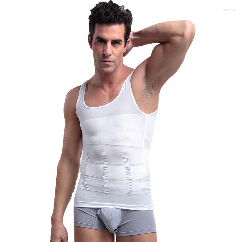 

Men's Body Shapers Belly Vest Waist Body-beautifying Underwear Shaped Tight Corset Thin Men's Body-shaping Clothes