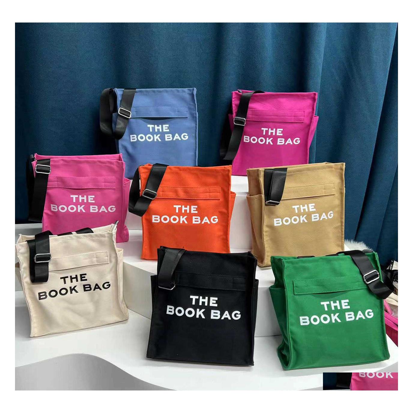 

Totes The Book Bags Mar Women Laptop Bag Luxurys Handbags Shoder Crossbody Tote Designer Handbag 230101 Drop Delivery Lage Accessori Dhepf, White