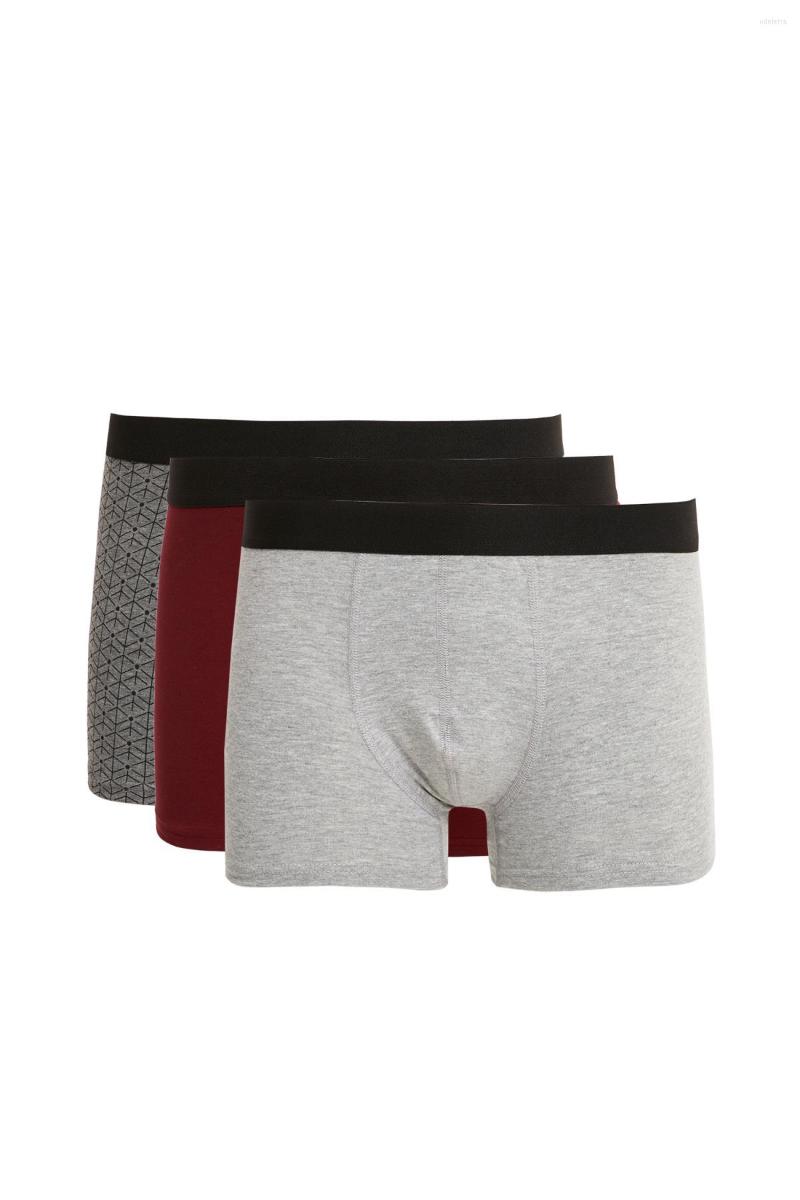 

Underpants DeFacto Man Knitted Boxer-S4107AZ20AU, Gray color