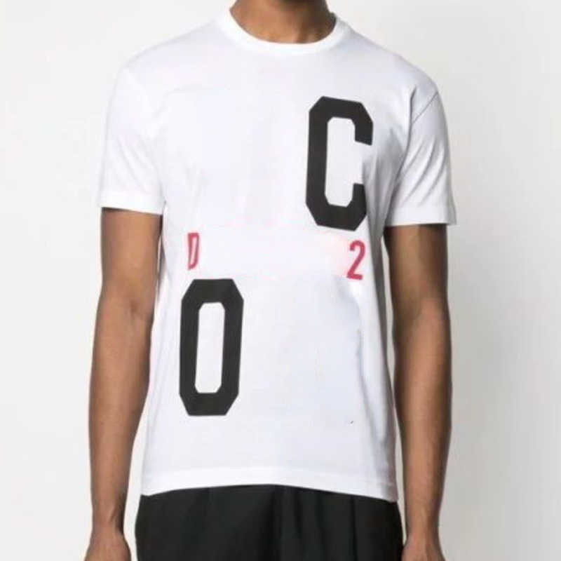 

23s cotton t shirt designer sweatshirt chest letter short-sleeved pullover men' and women' white T-shirt round neck high street hoodie loose sweater, D2 white