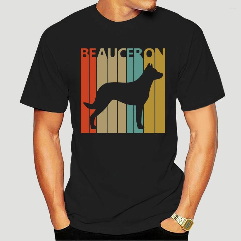 

Men's T Shirts Beauceron Shirt Vintage Retro Dog T-shirt Men WoMen Unisex Tshirt Gift #2115 Cotton O-neck Tshirts 6409D, Pink(women)