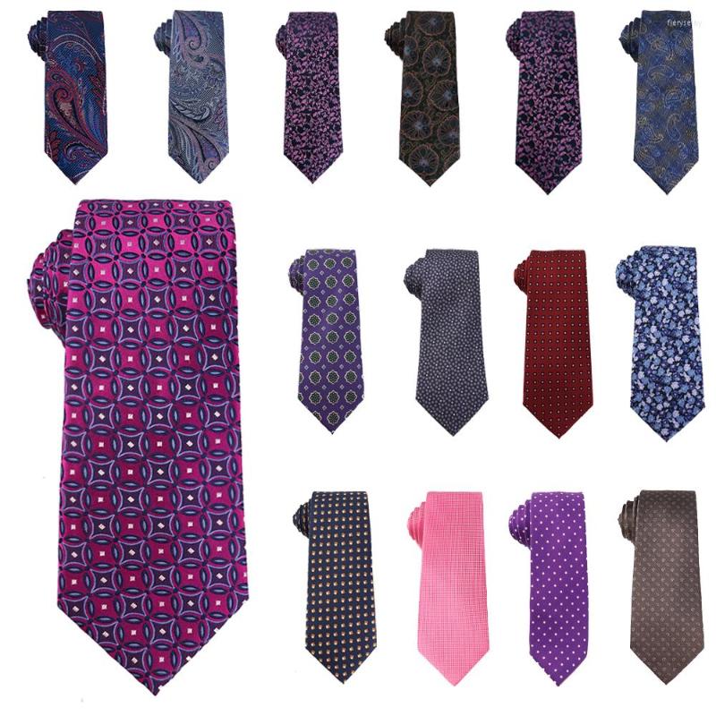 

Bow Ties Tailor Smith Men Pure Silk Woven Jacquard Floral Strip Dots Checked Suit Business Office Neckties