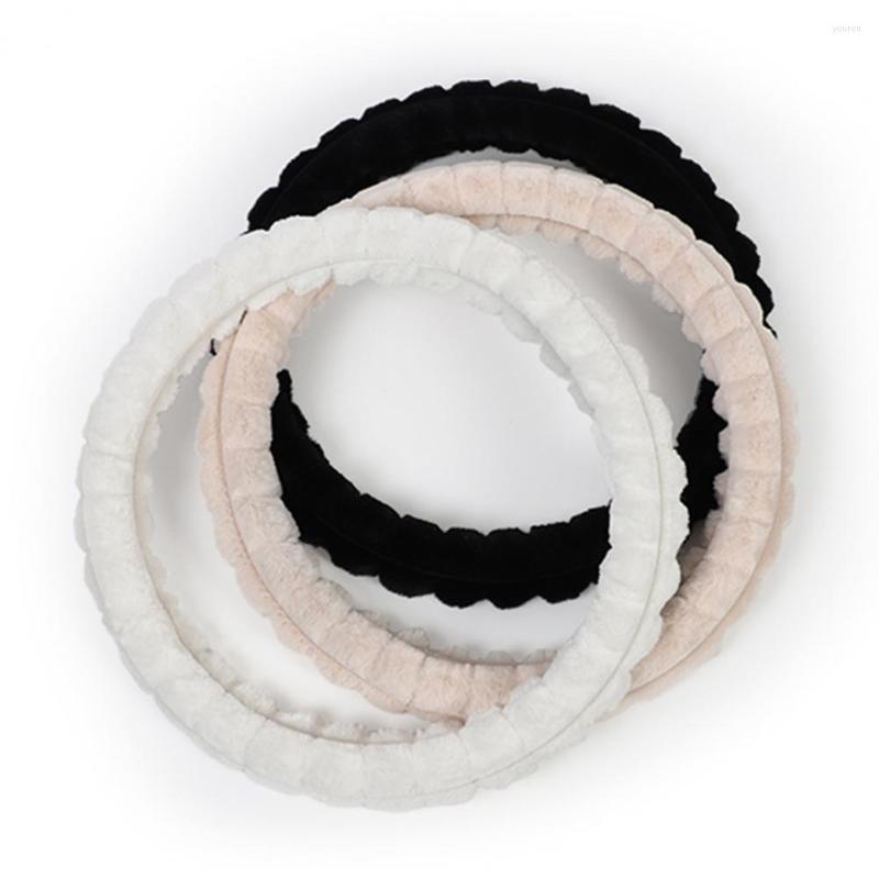 

Steering Wheel Covers Stylish Car Interior Protection Cushion Soft Case Non-fading Accessories