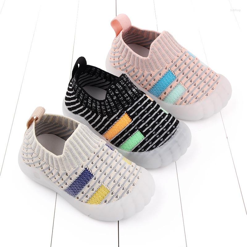 

First Walkers 2023 Born Baby Shoes Infant Boy Girl Classical Walker Toddler Anti-slip Sole Moccasins Crib Kids Sneaker, Black