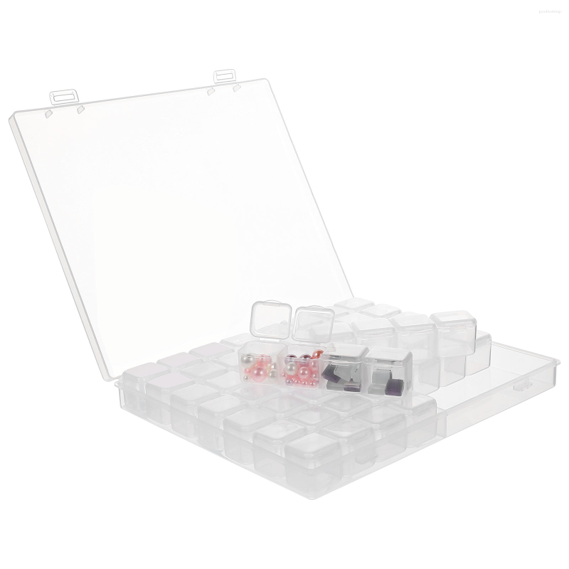 

Nail Glitter 1 Pc Jewelry Fishing Tackles Organizer Box With Adjustable Dividers Craft Storage