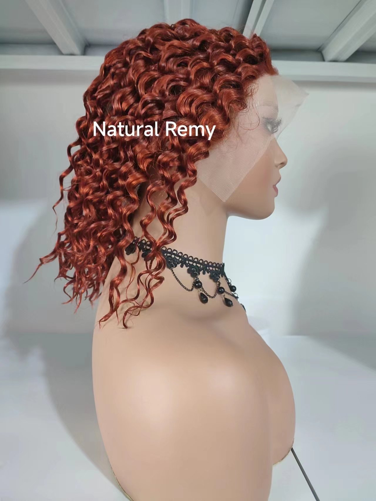 

13x6 Deep Wave Frontal 32 34 Inch Ginger Lace Front Human Hair Wigs 13X4 Hd Lace Frontal Wig Curly Human Hair Wigs For Women, #350